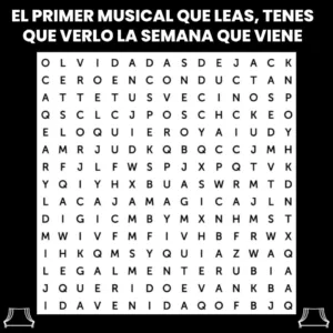 sopa de letras musicales