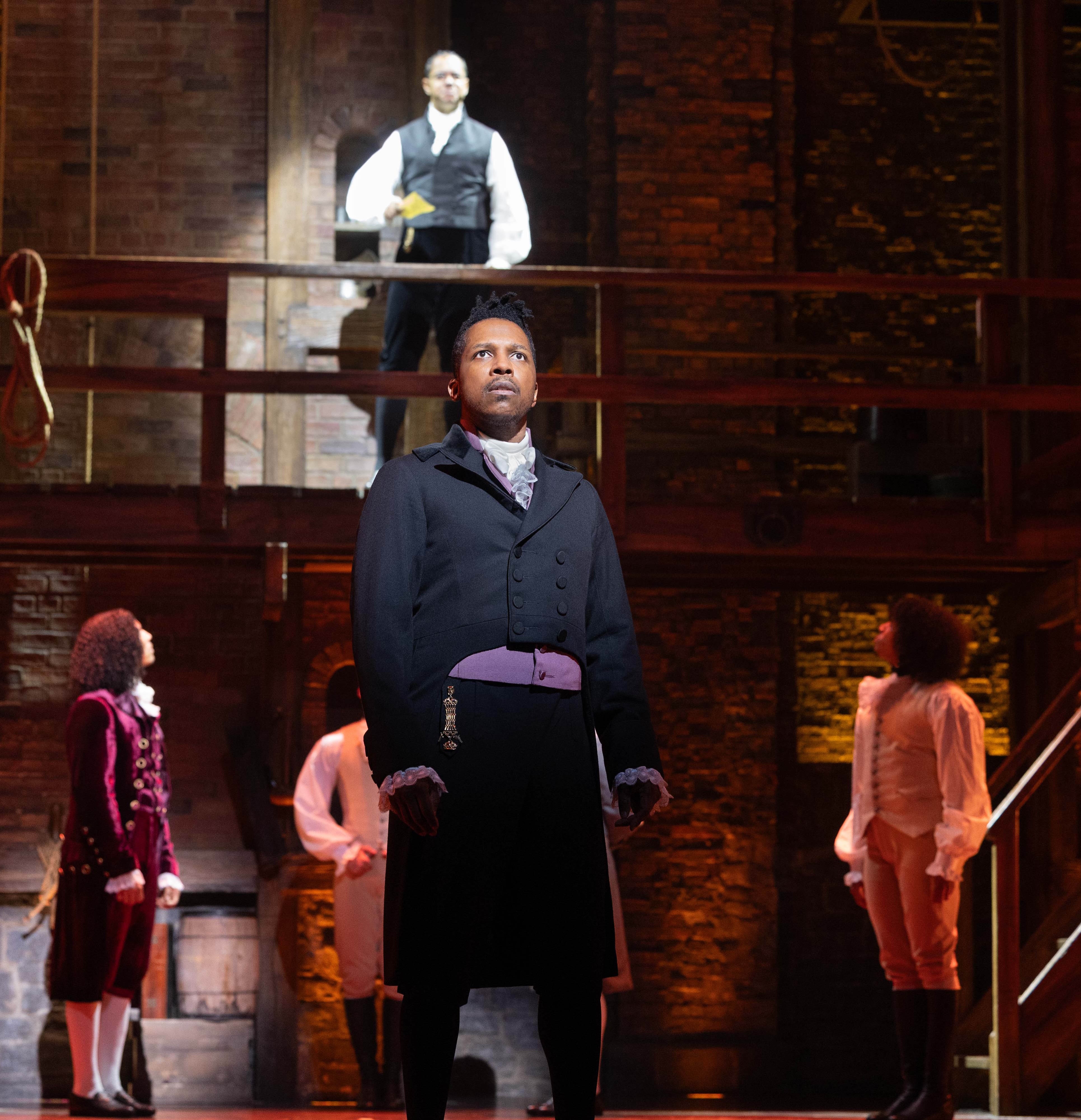 Leslie Odom Jr. Hamilton West End 2